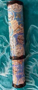 Vintage Style Telescopic Magic Kaleidoscope Toy with Zodiac Map Design